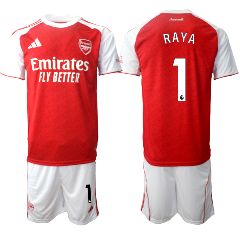 Men 2025-2026 Club Arsenal home red 1 Soccer Jersey 01